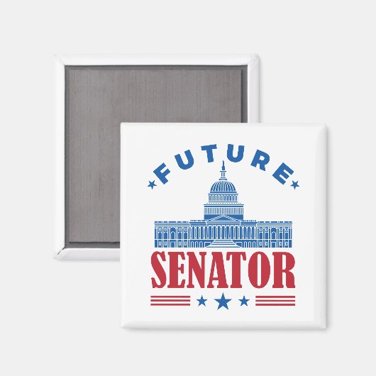 将来の上院議員 マグネット (正面/裏面)