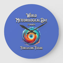 将来の予測 ラージ壁時計