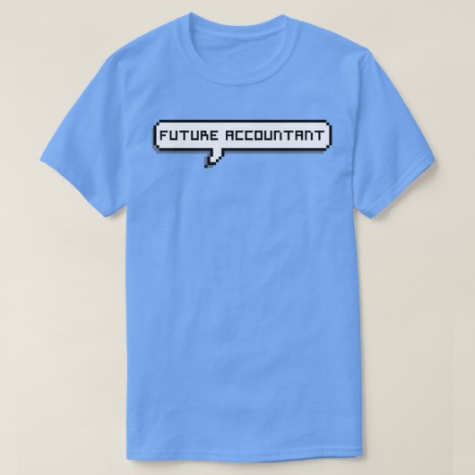 将来の会計士23 Tシャツ (デザイン正面)