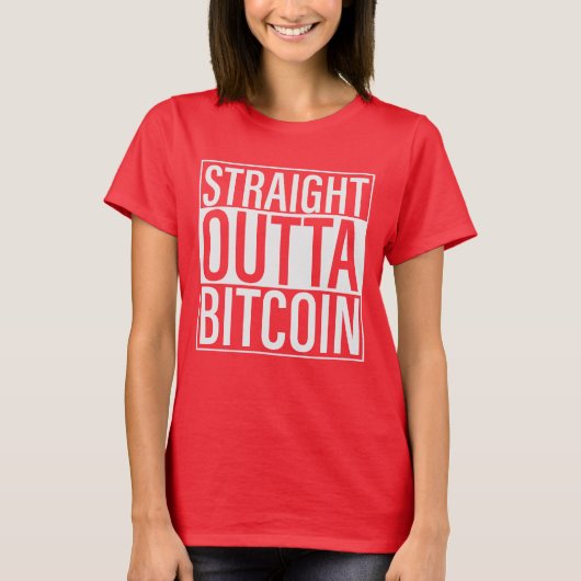 将来の億万長者 ビットコイン ユーモア 仮想通貨 Tシャツ (正面)