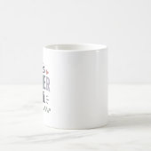 将来の先生時代の学生教師の卒業 コーヒーマグカップ (中央)