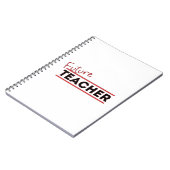 将来の先生 ノートブック (左側)