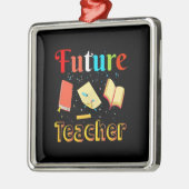 将来の先生 メタルオーナメント (左)