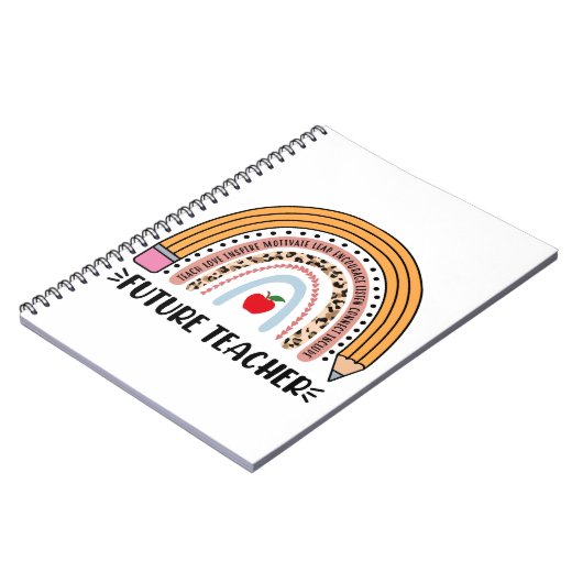 将来の先生、進行中の先生、1年生のお茶 ノートブック (左側)