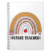 将来の先生、進行中の先生、1年生のお茶 ノートブック (正面)