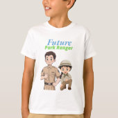将来の公園レンジャー Tシャツ (正面)