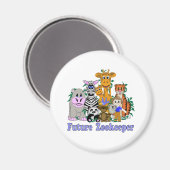 将来の動物園飼育員 マグネット (正面/裏面)