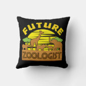 将来の動物学者 クッション (裏面)