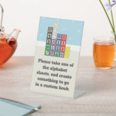 将来の化学者のブロックの台座徴候 台座サイン (インサイチュ)