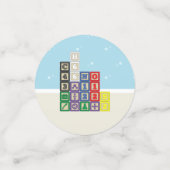 将来の化学者のブロック コンフェッティ (スモール正面)