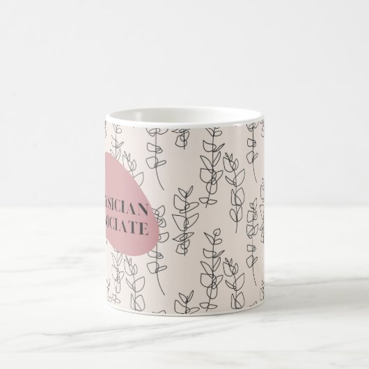 将来の医師のアソシエイトコーヒーマグの贈り物 コーヒーマグカップ (中央)