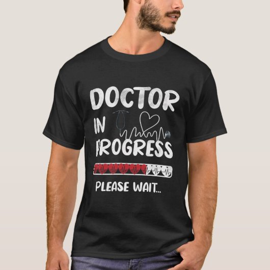 将来の医師医学部の学生 Tシャツ (正面)