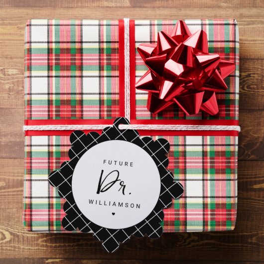 将来の医師 |医学部博士課程学生 オーナメントカード (インサイチュ (ギフト))