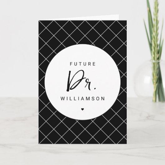 将来の医師 |医学部博士課程学生 カード (正面)