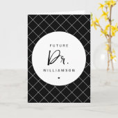 将来の医師 |医学部博士課程学生 カード (黄色い花)