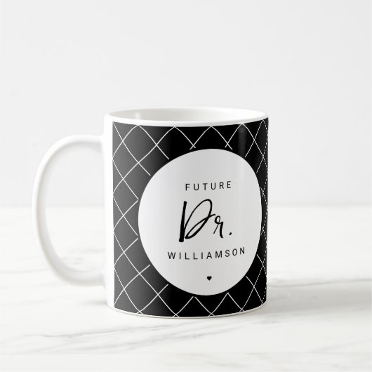 将来の医師 |医学部博士課程学生 コーヒーマグカップ (左)