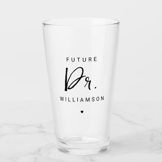 将来の医師 |医学部博士課程学生 タンブラーグラス (正面)