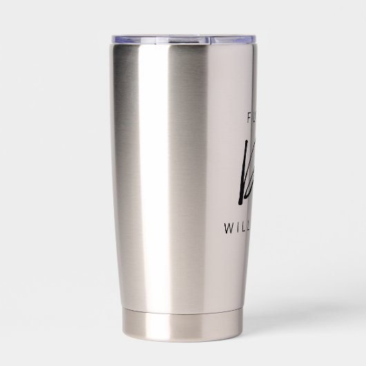 将来の医師 |医学部博士課程学生 保温保冷タンブラー (正面)