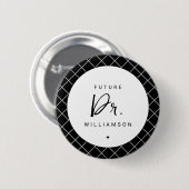 将来の医師 |医学部博士課程学生 缶バッジ (正面&裏面)