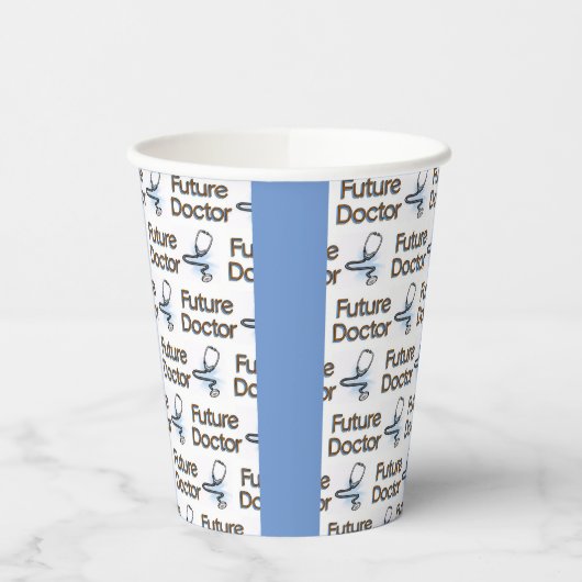 将来の医師 紙コップ (左)