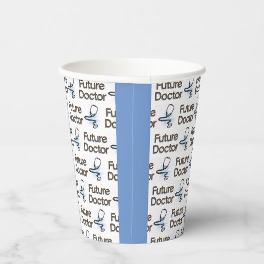 将来の医師 紙コップ (右)