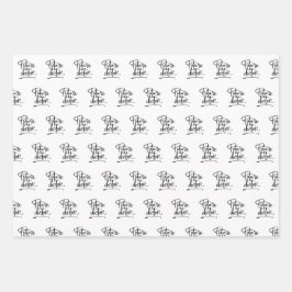 将来の医科学生パーソナライズされた ラッピングペーパーシート