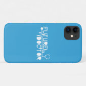 将来の医者 医学 聴診器 Case-Mate iPhoneケース (裏面(横))