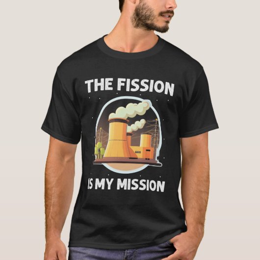 将来の原子力技術者引用文及び原子力科学 Tシャツ (正面)