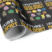 将来の地質学者の地質学の学生 ラッピングペーパー (ロールコーナー)