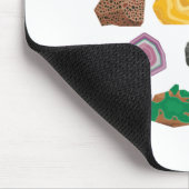 将来の地質学者の地質学の岩の宝石 マウスパッド (コーナー)