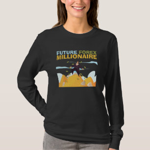 将来の外国為替の大富豪の取引の株式市場の取引所 Tシャツ