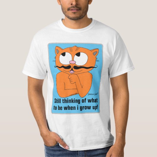 将来の夢はまだ決まってない Tシャツ (正面)