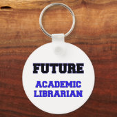 将来の大学図書館員 キーホルダー (正面)