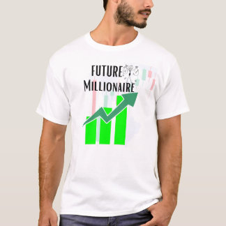 将来の大富豪 外国為替取引 株式 Tシャツ