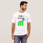 将来の大富豪 外国為替取引 株式 Tシャツ (正面フル)