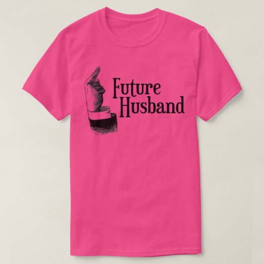将来の夫1 Tシャツ (デザイン正面)