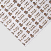 将来の女性のカーボーイ 薄葉紙 (詳細)