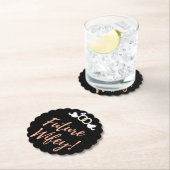 将来の妻ラブバード ペーパーコースター (インサイチュ)