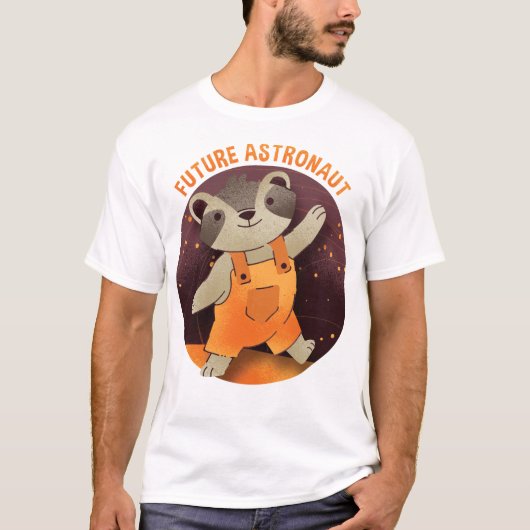 将来の宇宙飛行士 Tシャツ (正面)
