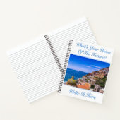 将来の展望は？ポジターノイタリア ノートブック (内部)