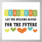 将来の建物ブロック ポスター (正面)