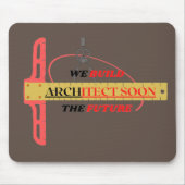 将来の建築家の口 マウスパッド (正面)