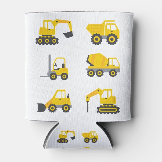 将来の建築掘削機運転車 缶クーラー (正面)