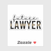 将来の弁護士法学校学生ギフト シール (シート)