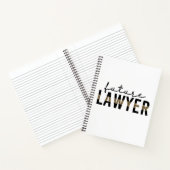 将来の弁護士法学校学生ギフト ノートブック (内部)