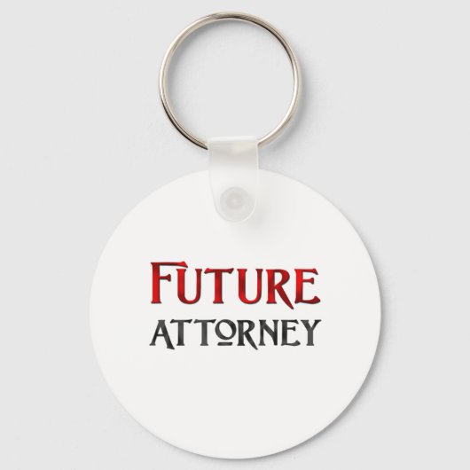 将来の弁護士 キーホルダー (正面)
