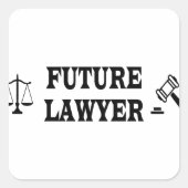 将来の弁護士 スクエアシール (正面)