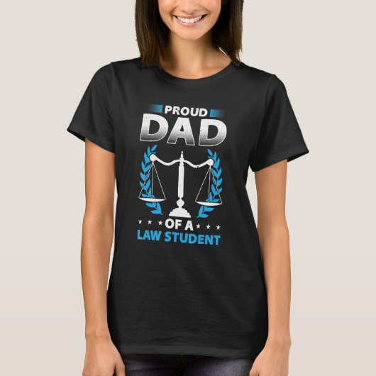 将来の弁護士 ロースクール 生徒 法学生 Tシャツ (正面)