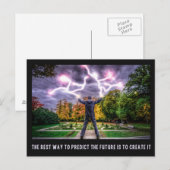 将来の引用文はがき ポストカード (正面/裏面)