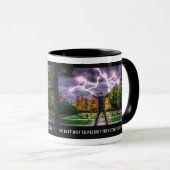 将来の引用文マグカップ マグカップ (正面右)